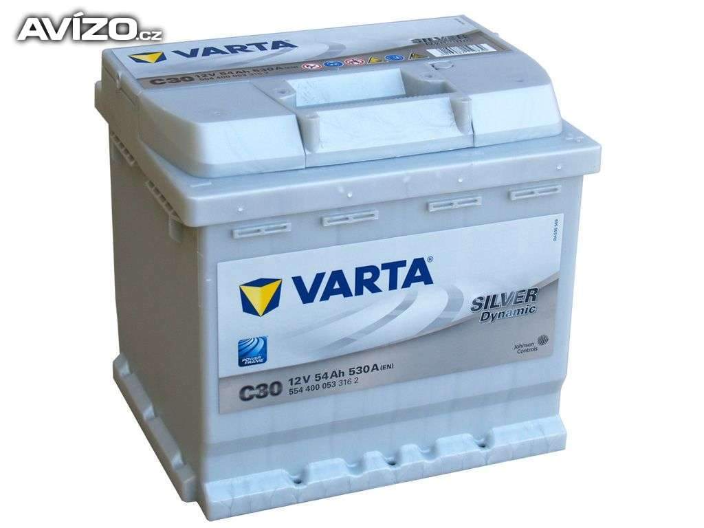 Autobaterie Varta C30 54 Ah 530A