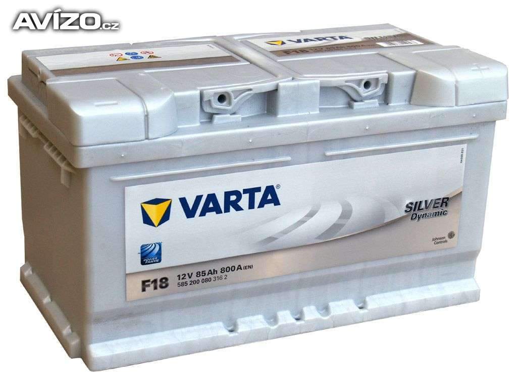 Autobaterie Varta F18 85 Ah 800A