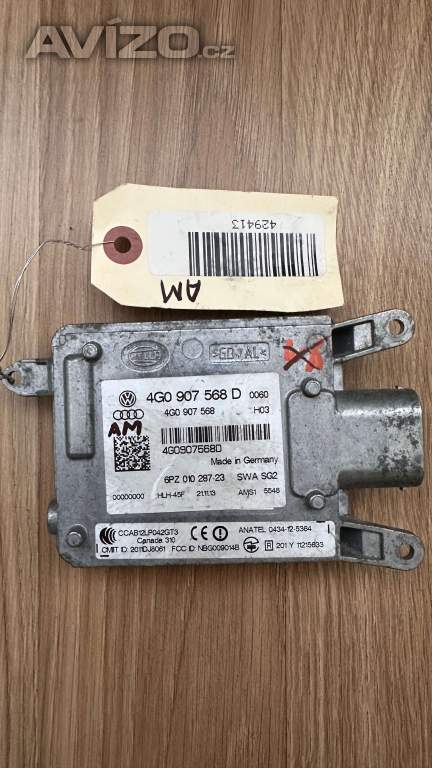 Řídící jednotka, změna jízdního pruhu 4G0 907 568 D 4G0907568D AUDI A6 ORIGINAL