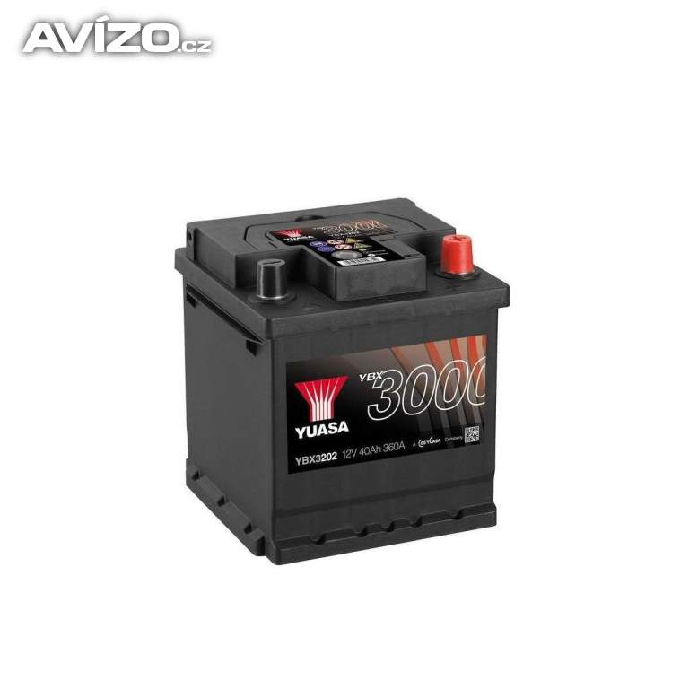Autobaterie YUASA 42Ah 390A YBX3202