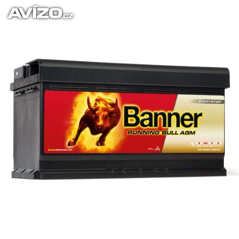 Autobaterie BANNER RUNNING BULL 92Ah 850A AGM P59201