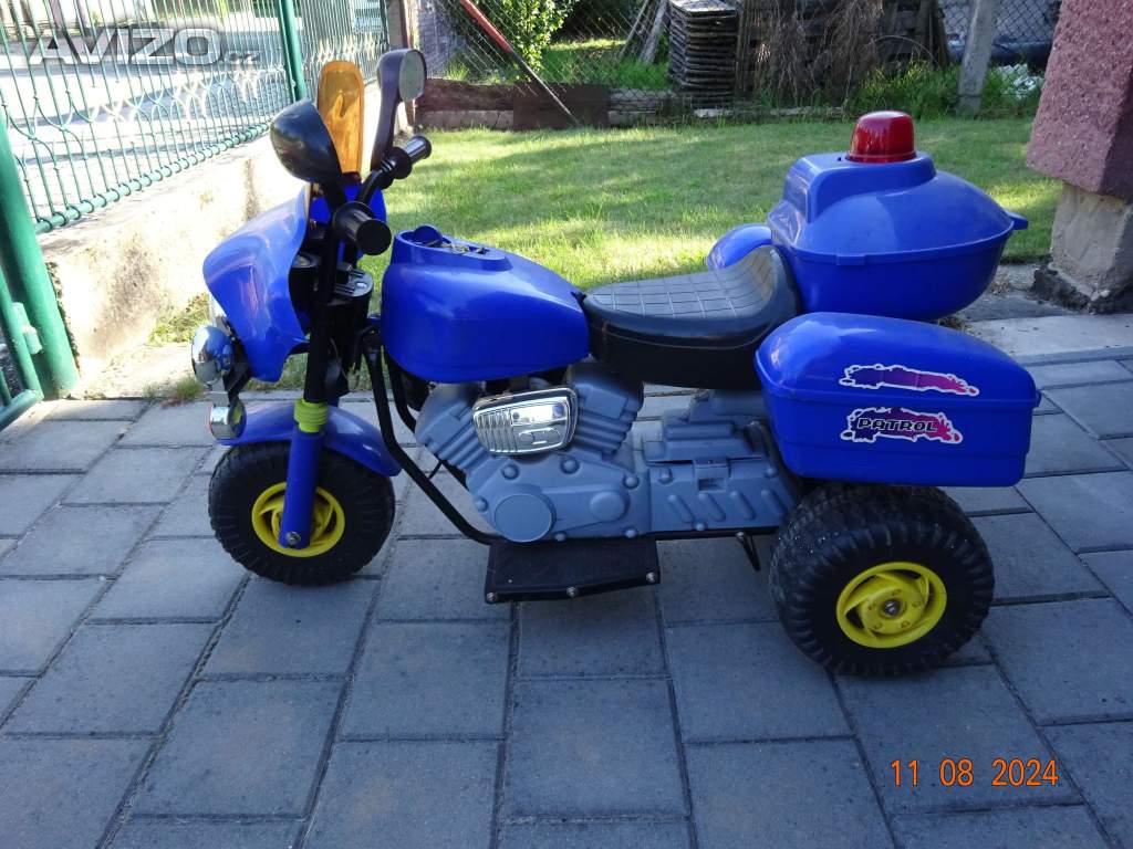Elektrická policejní motorka