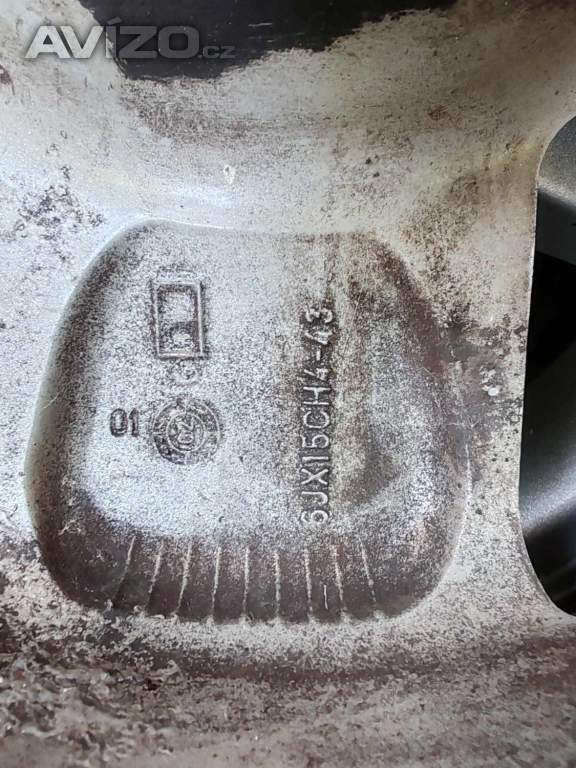 Foto inzerátu Prodám starší alu kola Renault 6JX15ET43, 4ks, včetně starších pneu