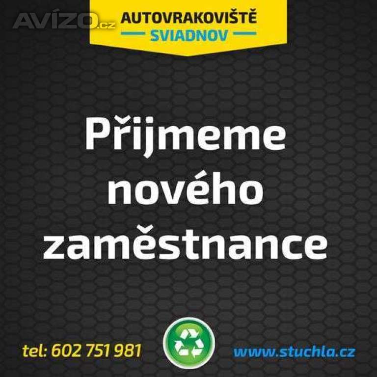 Autovrakoviště Sviadnov přijme dělníka do provozu autovrakoviště.