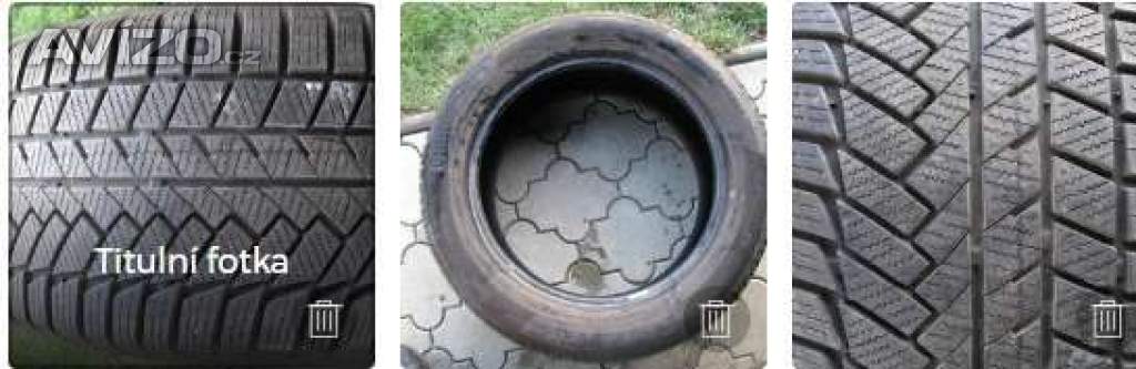 PRODÁM ZIMNÍ PNEU 275/50R20 CONTINENTAL TS850P 113V 4ks