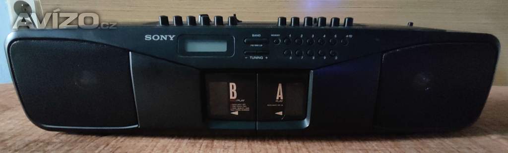 Radiomagnetofon SONY