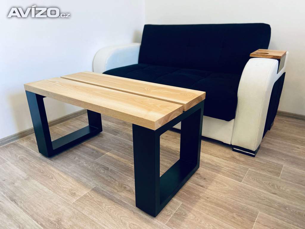 Konferenční stůl z masivu Jasan