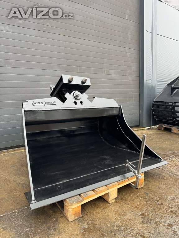 Skandinávská hydraulická vyrovnávací lopata 140cm MECALAC 8,5-11t