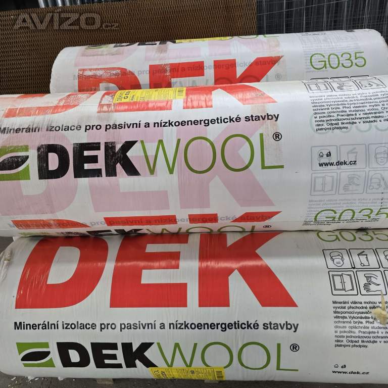 Tepelná izolace DEKWOOL G035r 200mm 3,84m2  6ks