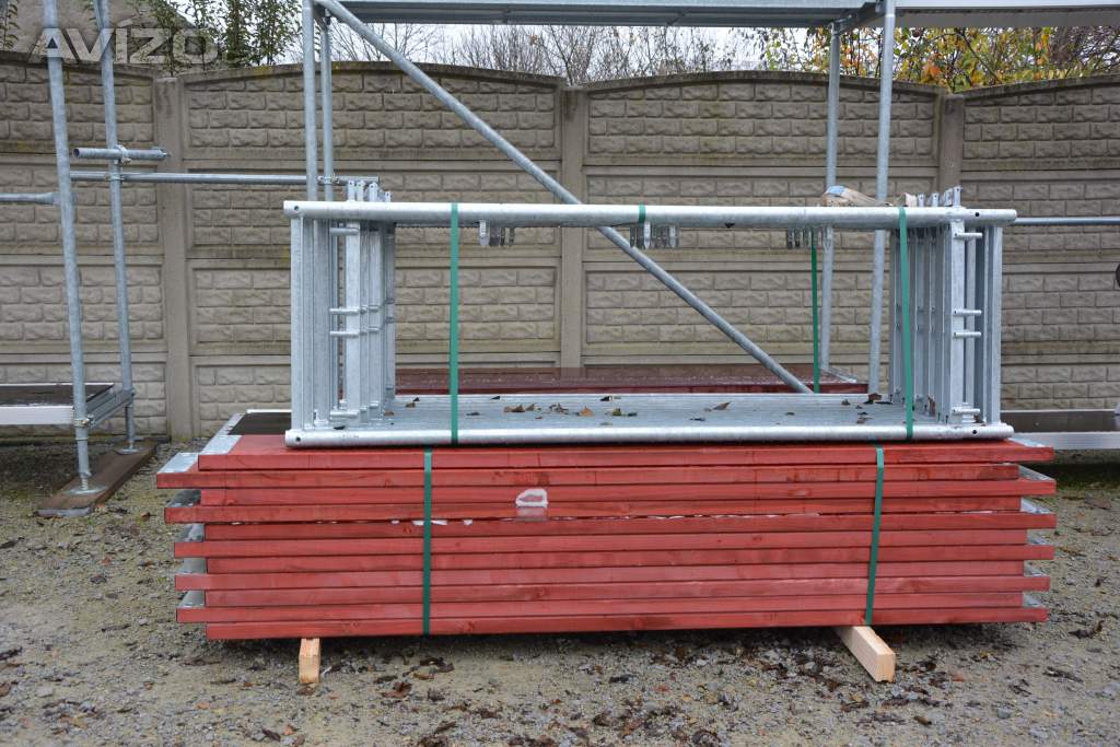 Nove fasádní lešení RUX scaff 65 – 187 m2