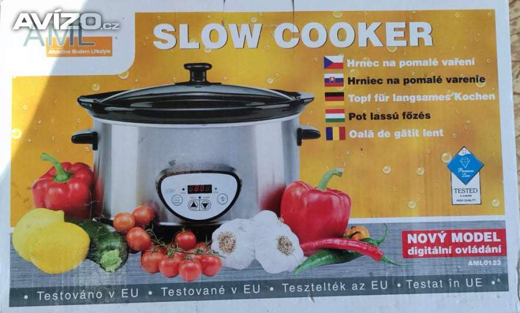 Pomalý hrnec -nepoužitý - s  keramickou nádobou o objemu 3,5 l ,200W