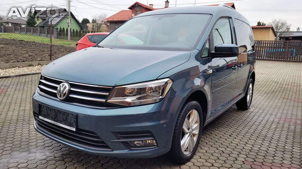 VW Caddy 1,4 TSi 92kW benzín Comfortline 100 000km r.v. 2016
