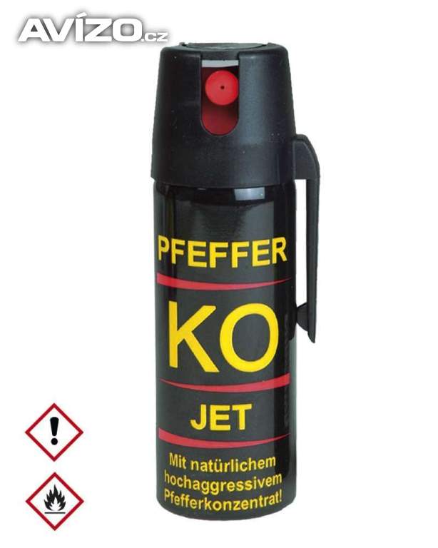 Pepřový sprej KO JET 50 ml