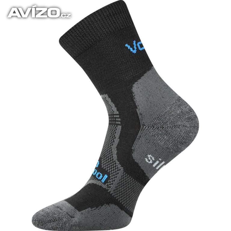 Ponožky unisex zimní Voxx Granit - černé