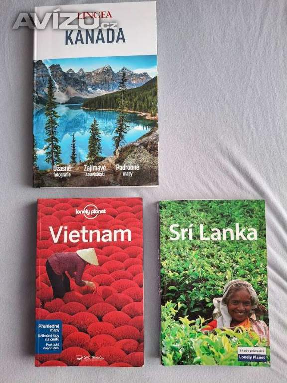 průvodce Vietnam, Srí Lanka, Kanada