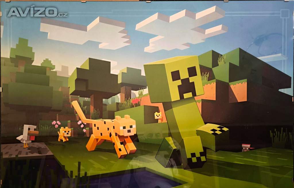 CLIP 91,5 x 61,5 MINECRAFT