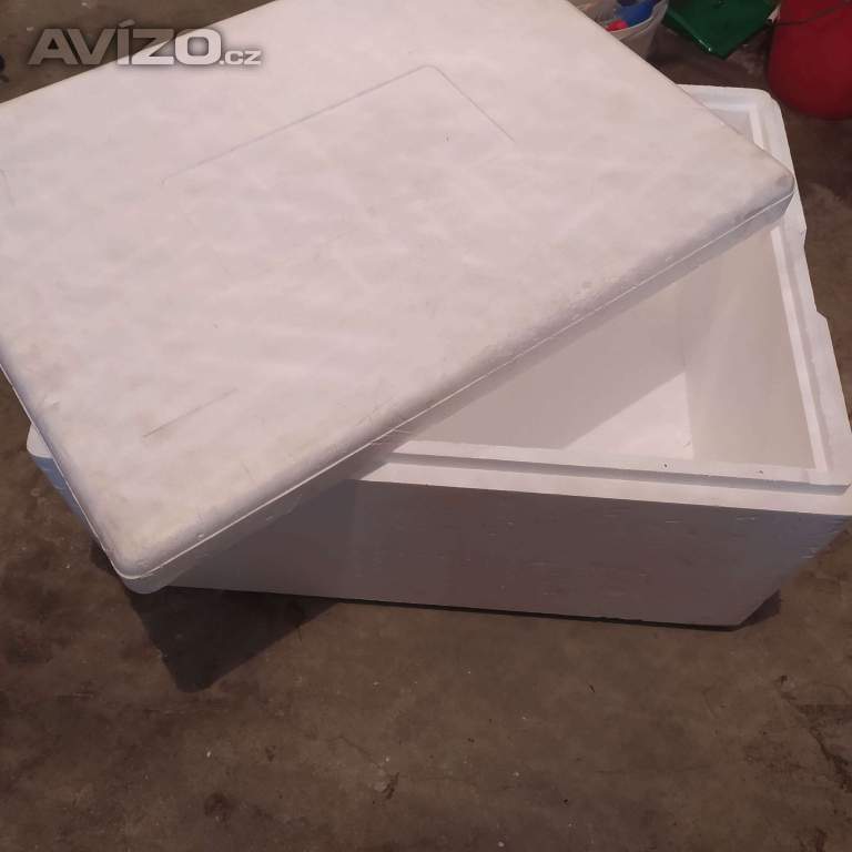 Polystyren bedna s víkem velká 