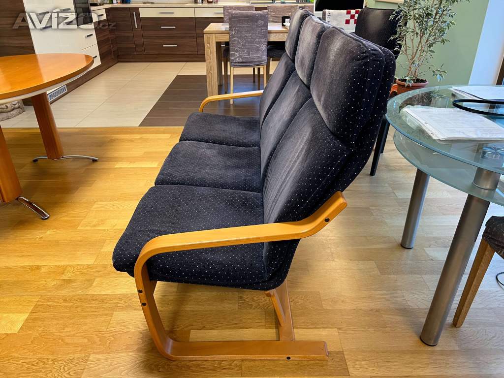 Foto inzerátu Sedací souprava ohýbaného nábytku JECH se stolkem + jídelna