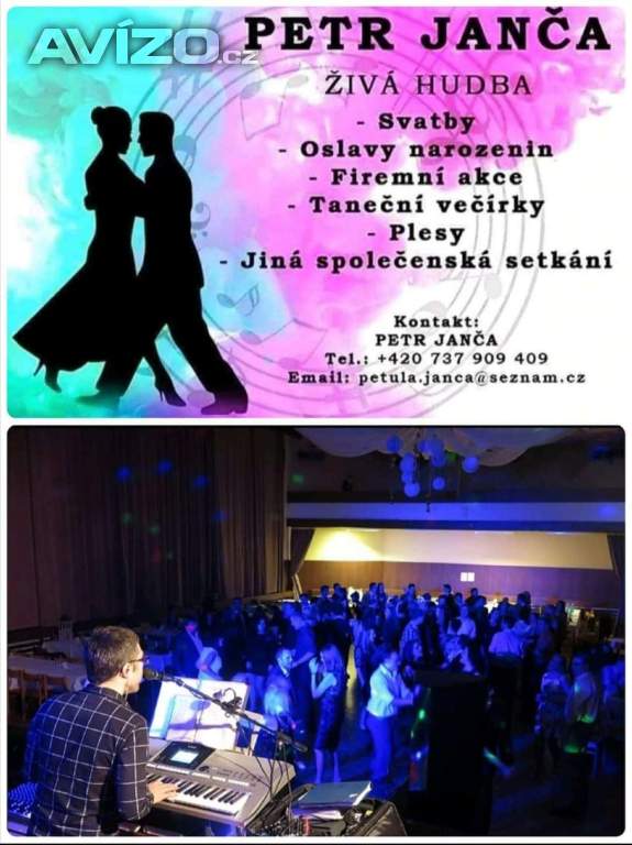 HUDBA NA SVATBY, OSLAVY... DJ. Produkce