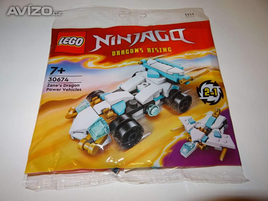 Lego Ninjago 30674 - Zane a jeho dračí auto 
