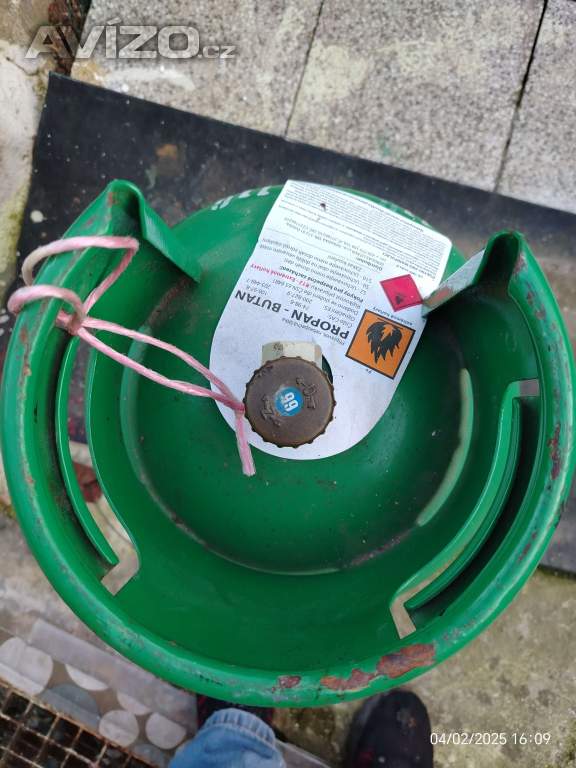 Propanbutan 10Kg lahve