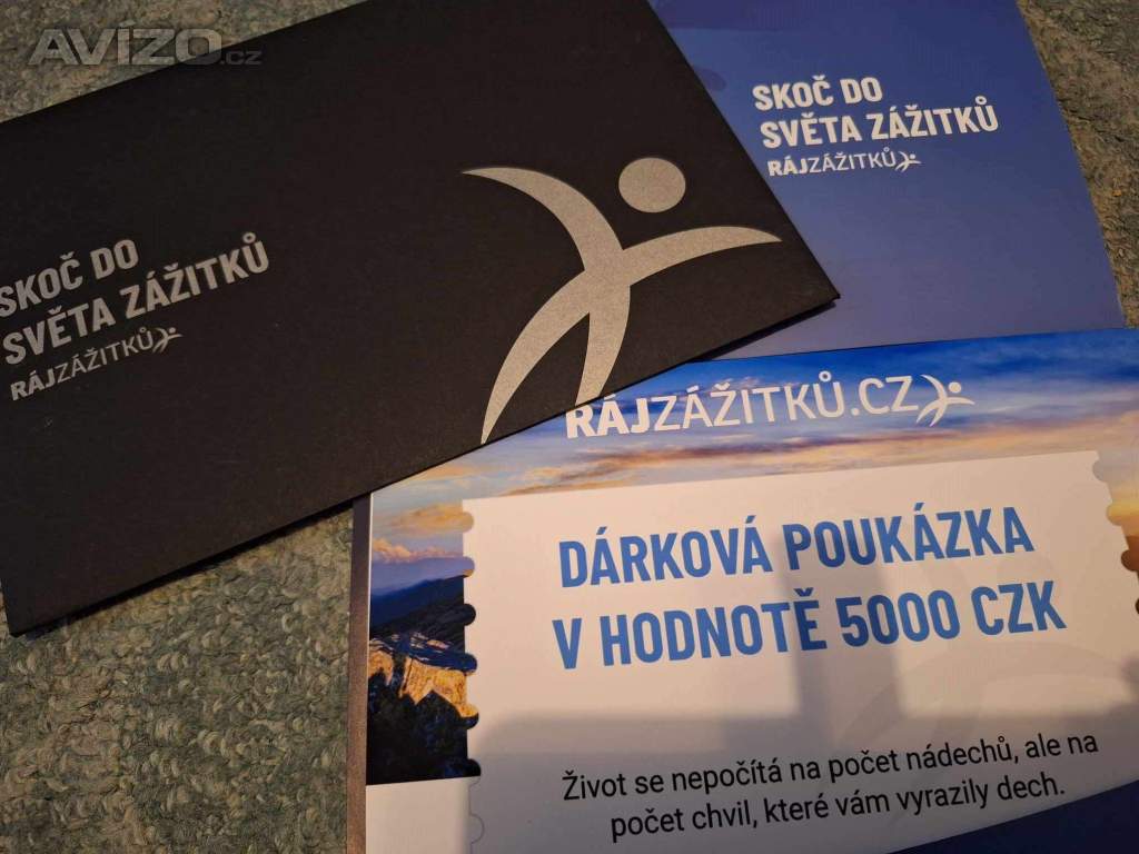 dárkový poukaz na zážitky