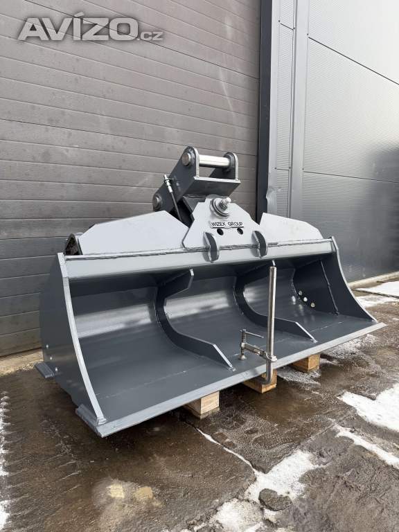 Hydraulická příkopová lopata 180cm 11-14t