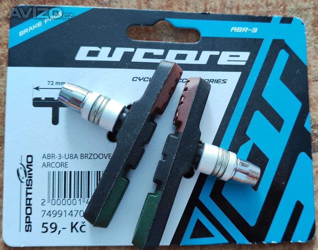 Brzdové špalíky ARCORE