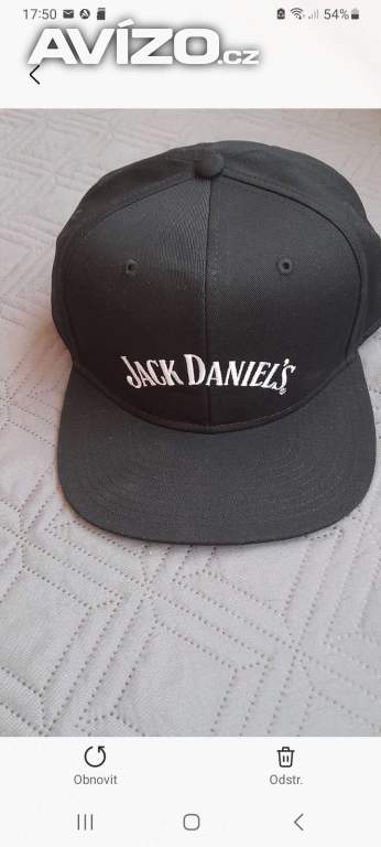 Prodám kšiltovku Jack Daniels