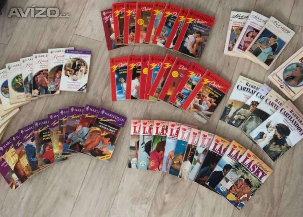 Harlequin 50 dílu čtení pro ženy či dívčí romany