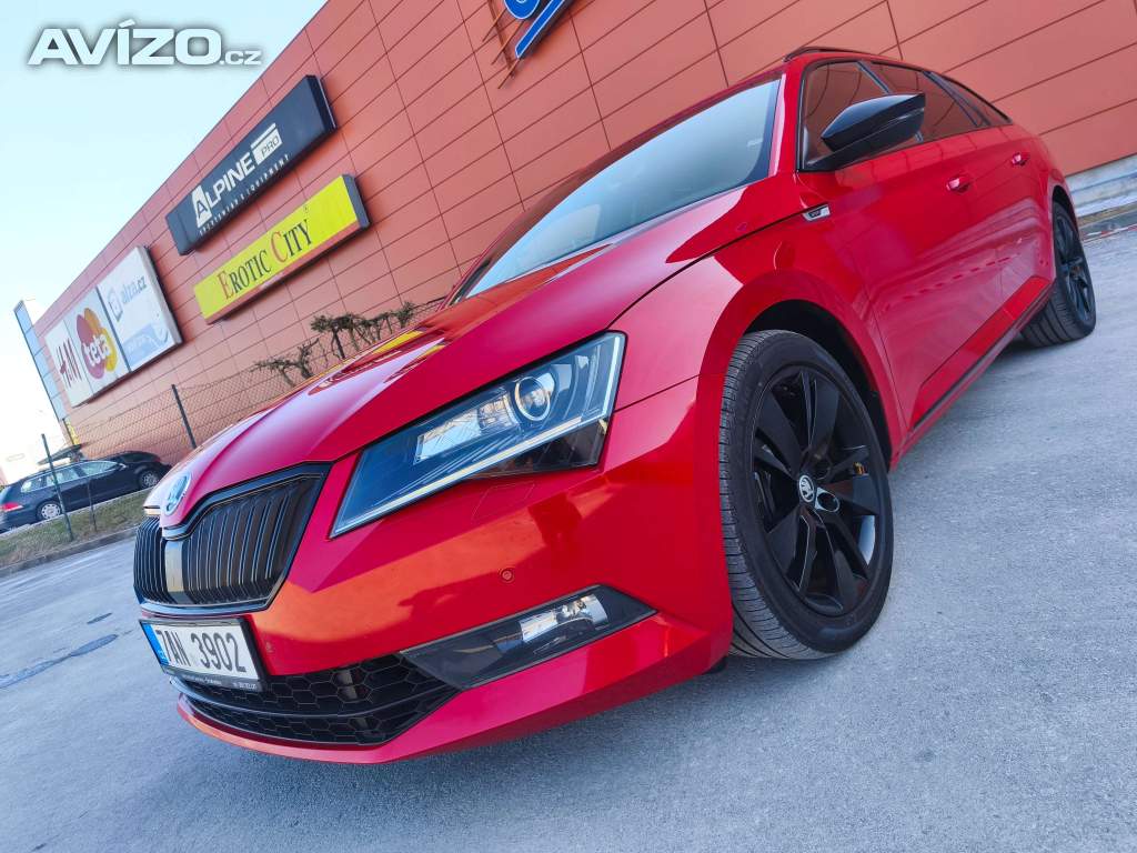 Superb 3 combi 2.0 TSi 200kW 4x4 SPORTLINE,DSG,ČR,1.maj.,DPH