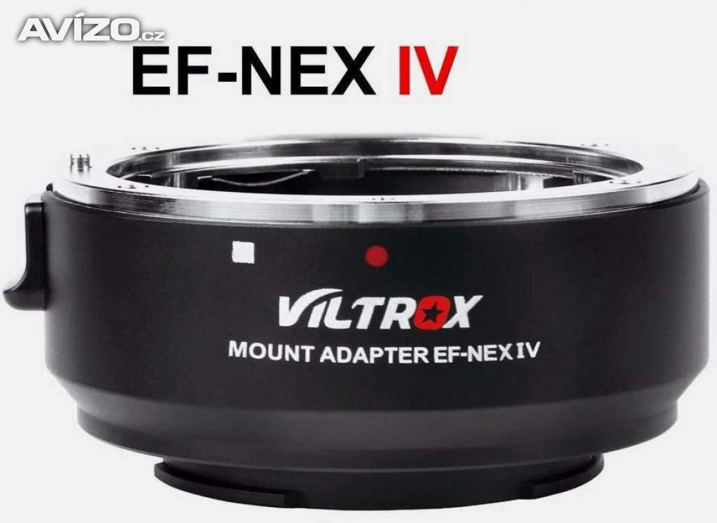 Prodám : VILTROX EF-NEX IV adaptér objektivů Canon EF a EF-S na tělo fotoaparátu Sony bajonet E