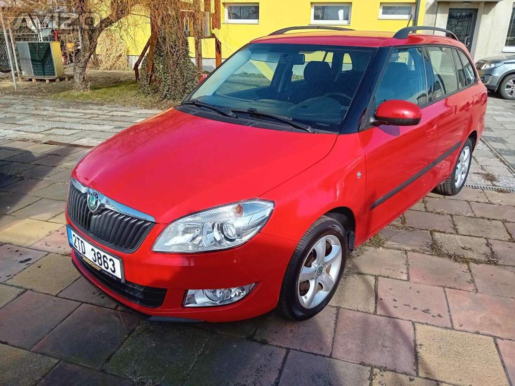 Škoda Fabia II 1.6 TDI ( CAYA ) 55kW r.2012 červená