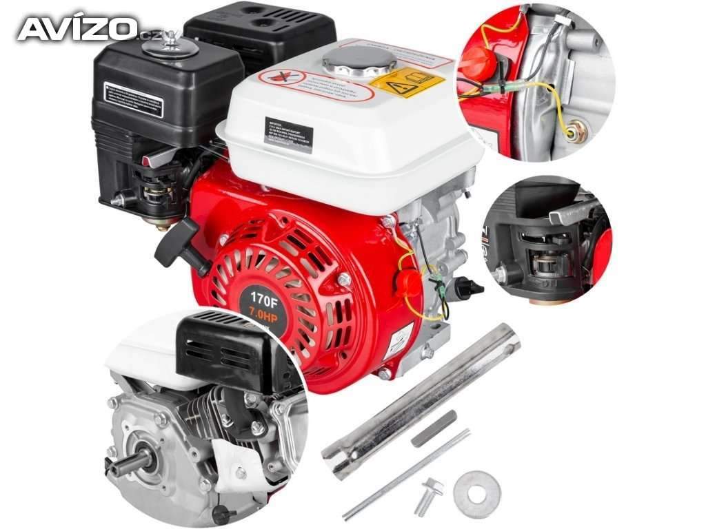 Spalovací motor 4,8Kw 20mm
