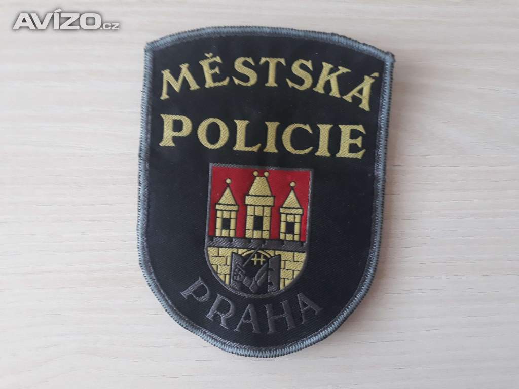  Městská policie Praha - textilní nášivka 