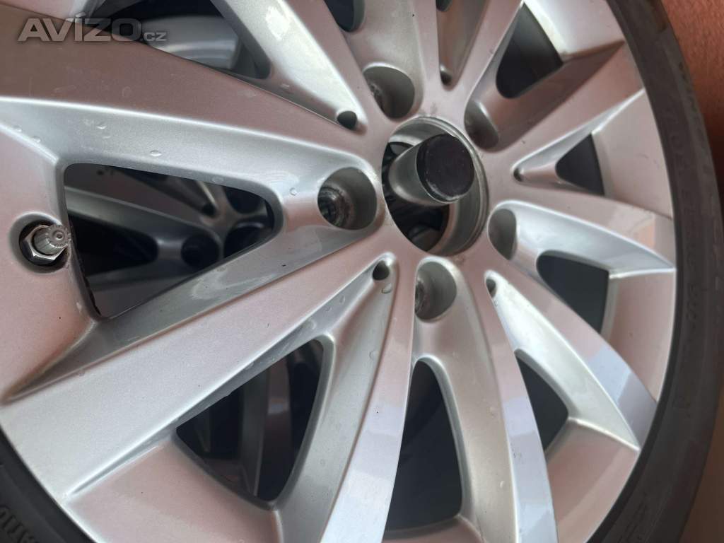 ALU MERCEDES 16+ ventily a krytky