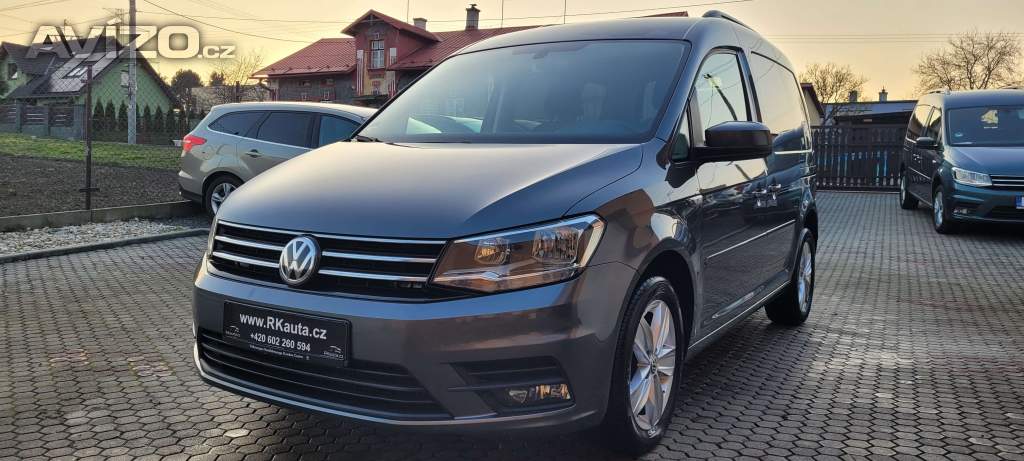 VW Caddy 1,4 TSi 96kW benzín r.v.2019 DPH Comfortline