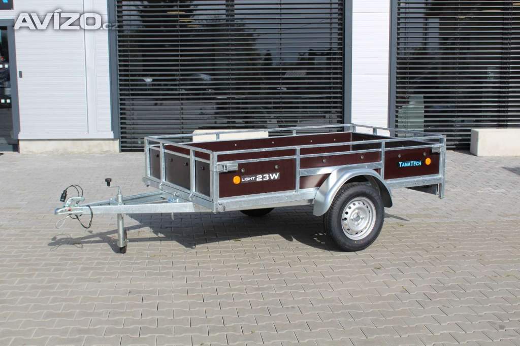 Přívěs Vesta Wood 23 750kg sklopný překližkový