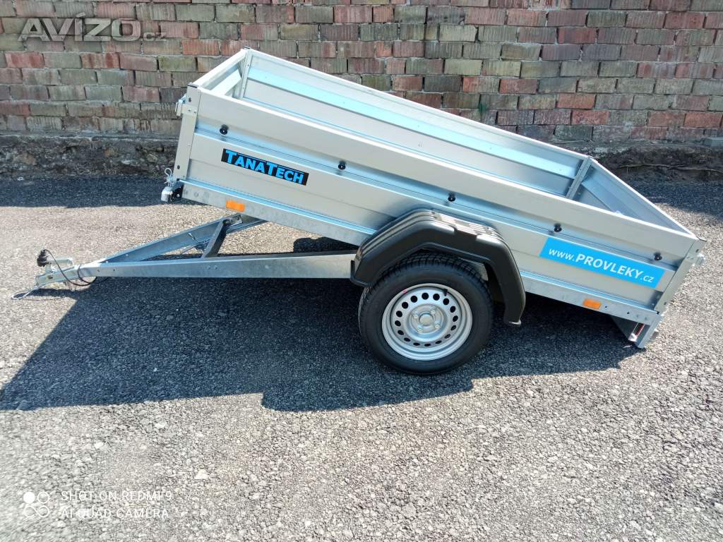 Přívěs Zaslaw 205SU 205x122x35 750kg sklopný