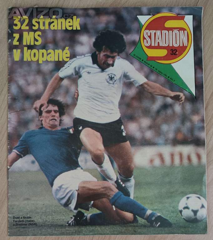Časopis STADION 1982 MS ve fotbale