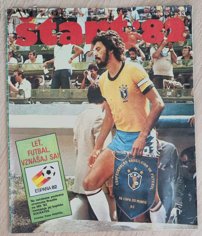 Časopis ŠTART 1982 MS ve fotbale