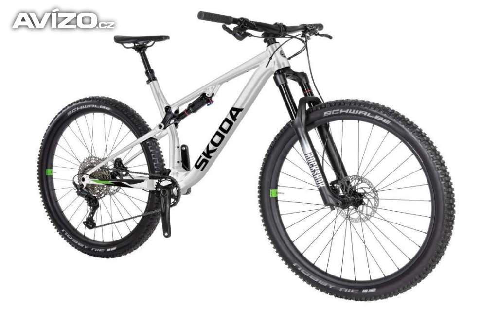 Celoodpružené jízdní kolo Škoda- Superior MTB+ Shimano Deore