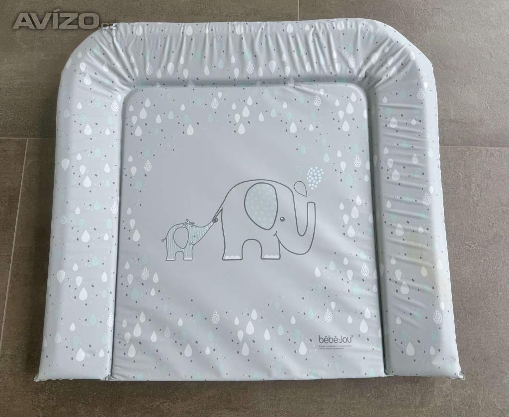 BÉBÉ-JOU Třístranná přebalovací podložka 77 x 72 cm