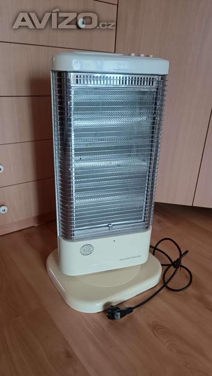Přímotop otočný funkční