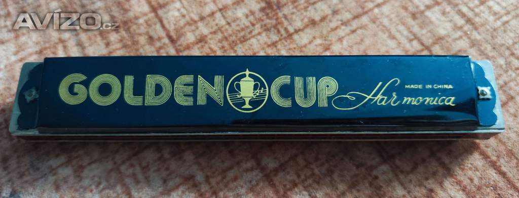 Foukací harmonika GOLDEN CUP