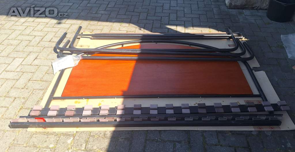 Daruji za odvoz dvojpostel, šíře 170 cm, kovová