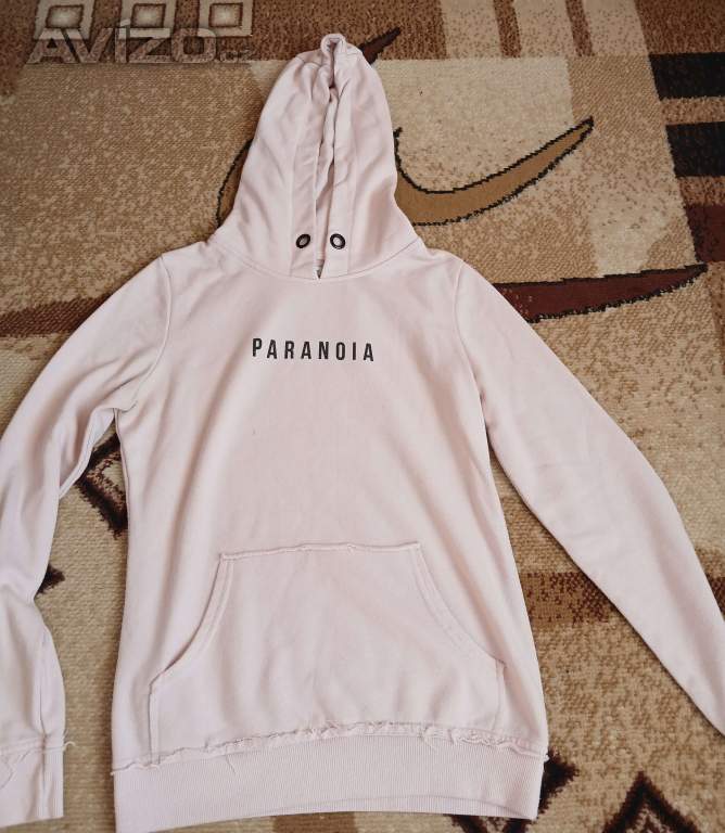 Dámská světlé růžová mikina 