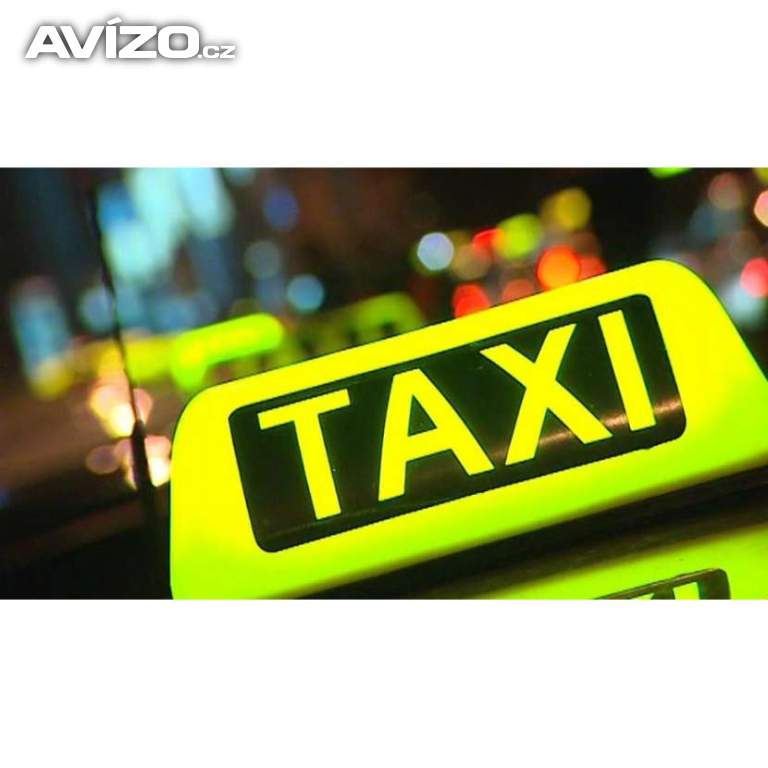 Taxi světlo na střechu auta s magnetem 29x12,5x10,5 cm - žluté