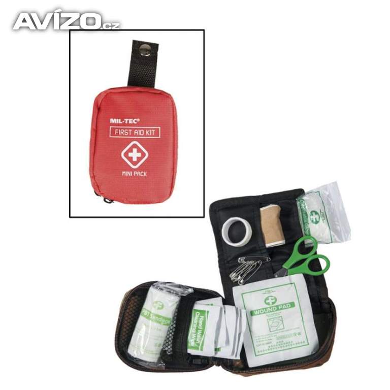Lékárnička Mil-Tec Mini Pack - červená