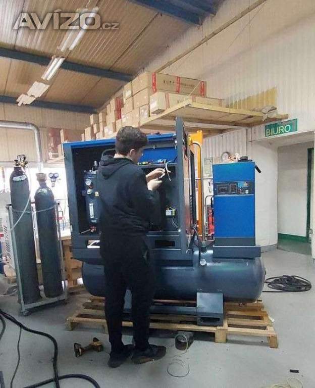 Šroubový kompresor Weni 20HP - vysokotlaký kompresor 16bar